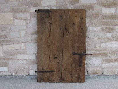 volet ancien porte bois